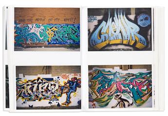 (ART.) Graffiti photographs and sketchbook documenting the Philadelphia scene in the late 1990s.